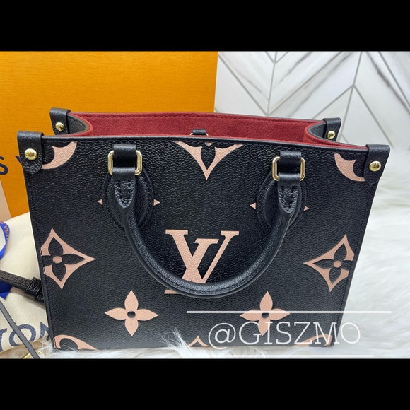 Louis Vuitton ONTHEGO PM in Black/Beige - Picture 3 of 7
